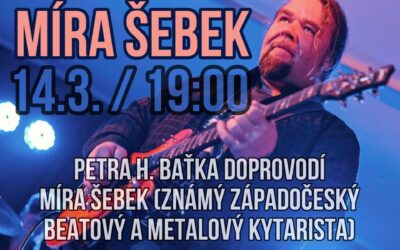 Kytarový recitál: Petr H. Batěk & Míra Šebek 🎸