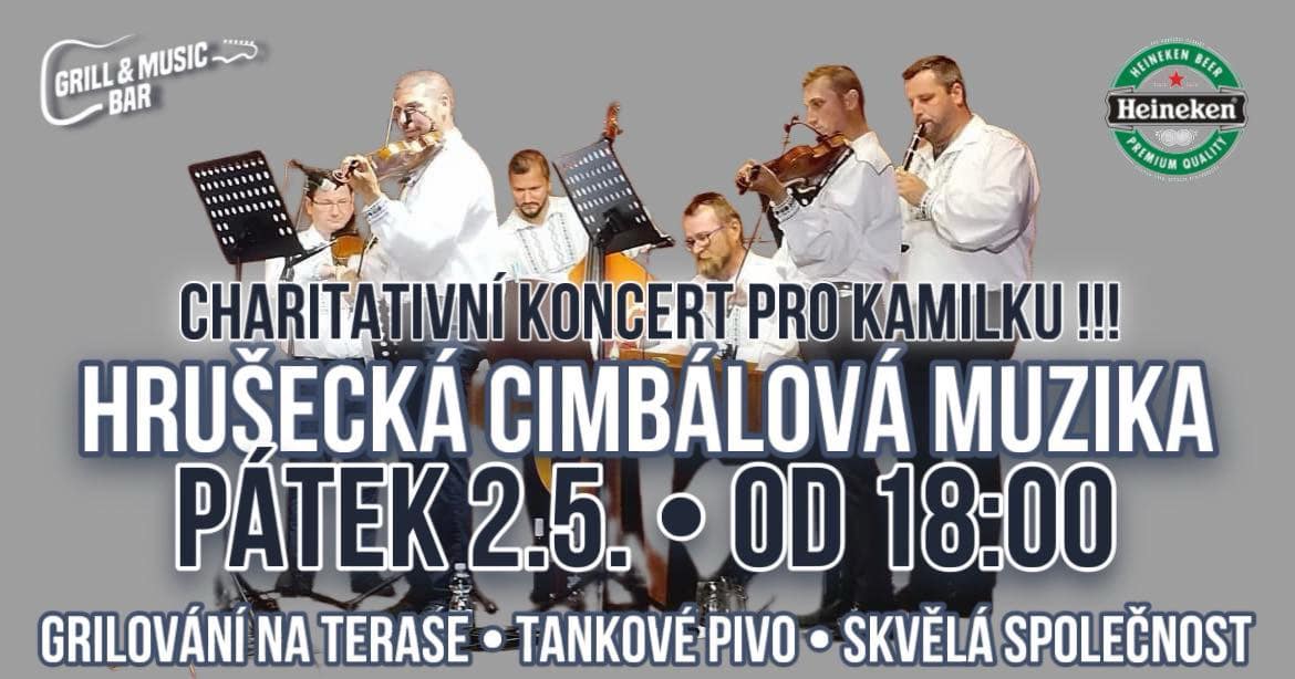 Hrušecká cimbálová muzika pro Kamilku